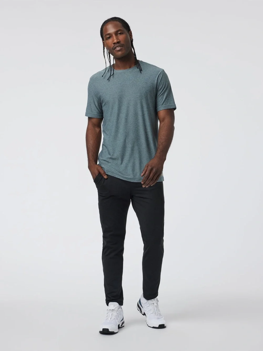 Vuori Coronado Pant - Black Heather - XXL